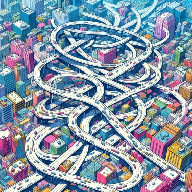 Spiega perché alcune città hanno strade tortuose?