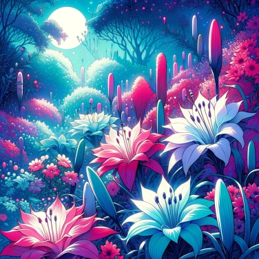 Spiega perché alcune fiori si aprono solo di notte?