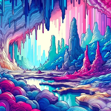 Spiega perché alcune grotte geologiche si formano in zone di calcare?