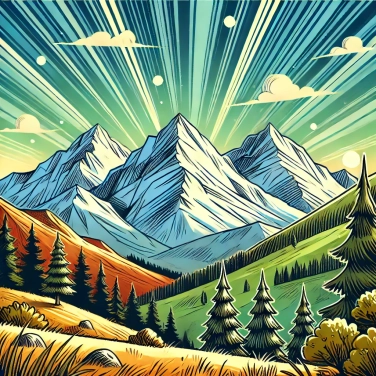 Spiega perché alcune montagne hanno cime innevate tutto l'anno?