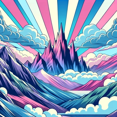 Spiega perché alcune montagne hanno forme molto appuntite?
