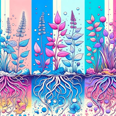 Spiega perché alcune piante cambiano colore in base all'acidità del terreno?