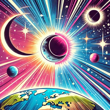 Spiega perché alcune regioni del mondo hanno eclissi totali più frequenti di altre?