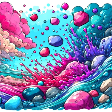 Spiega perché alcune rocce cambiano colore quando vengono bagnate?