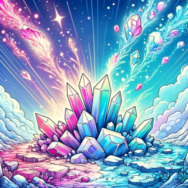 Spiega perché alcune rocce si trasformano in cristalli colorati col passare del tempo?
