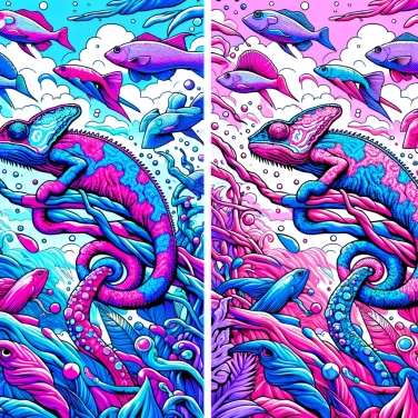 Spiega perché alcune specie animali cambiano colore per mimetizzarsi?