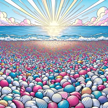 Spiega perché alcune spiagge sono completamente composte da conchiglie?