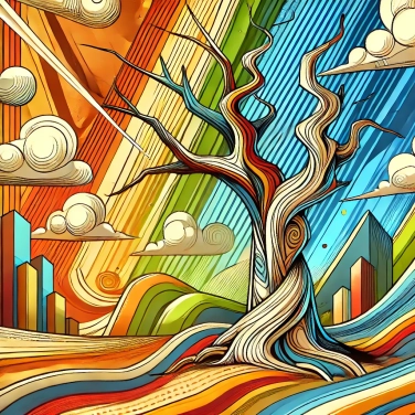 Spiega perché alcuni alberi hanno una corteccia che sembra sbucciarsi?