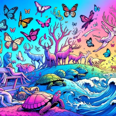 Spiega perché alcuni animali hanno cicli di vita così diversi dai nostri?