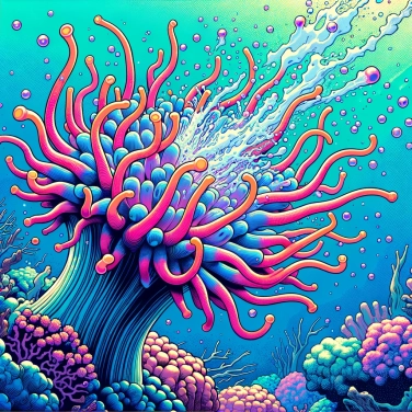 Spiega perché alcuni coralli si proteggono espellendo i loro tentacoli urticanti?