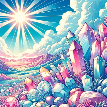 Spiega perché alcuni cristalli di alcune rocce brillano alla luce del sole?