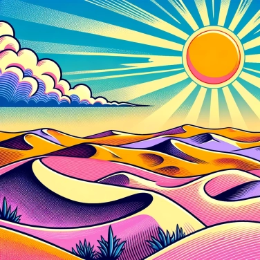Spiega perché alcuni deserti hanno dune a forma di mezzaluna?