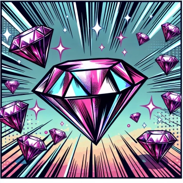 Spiega perché alcuni diamanti brillano più intensamente di altri?
