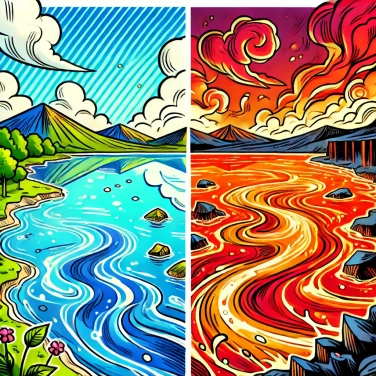 Spiega perché alcuni laghi possono trasformarsi in laghi di lava?