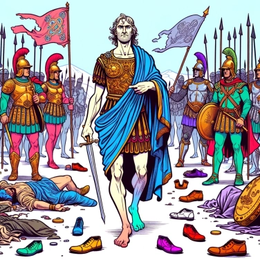 Spiega perché Alessandro Magno rifiutava di indossare delle scarpe?