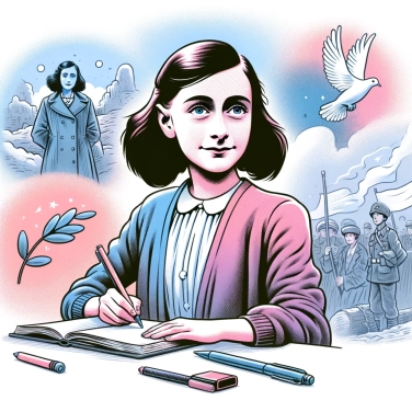 Spiega perché Anne Frank è diventata un simbolo della resistenza all'oppressione durante la seconda guerra mondiale?