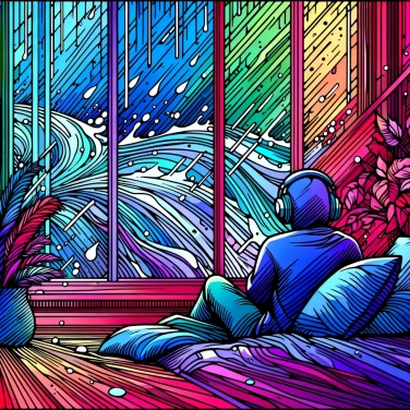 Spiega perché ascoltare il rumore della pioggia può favorire il relax?