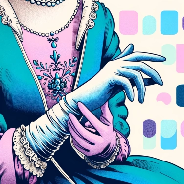 Spiega perché Caterina de' Medici indossava sempre i guanti?