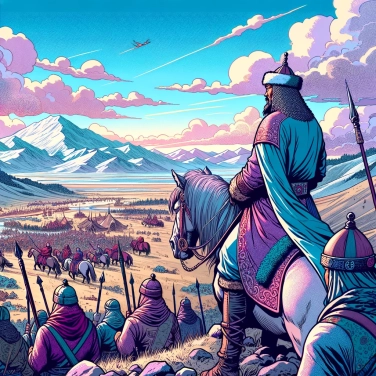 Spiega perché Gengis Khan ha conquistato un territorio così vasto?