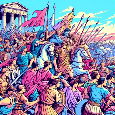 Spiega perché Giulio Cesare ha scelto di attraversare il Rubicone, scatenando così una guerra civile?