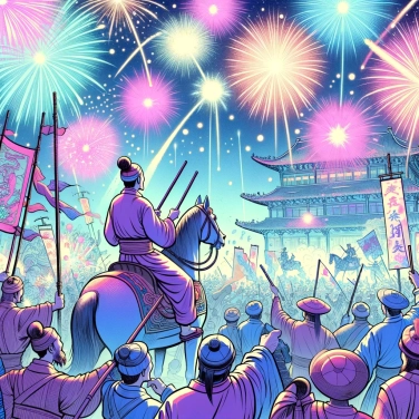 Spiega perché gli antichi Cinesi utilizzavano la polvere da sparo per i fuochi d'artificio?