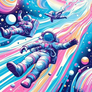 Spiega perché gli astronauti fluttuano?