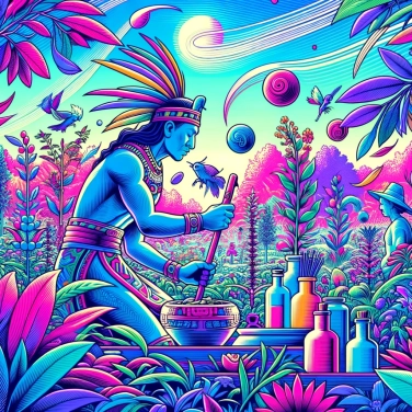 Spiega perché gli Aztechi coltivavano piante medicinali nei loro giardini sacri?