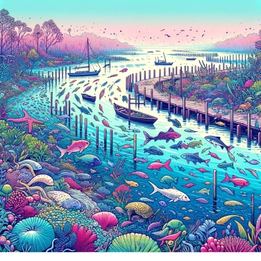 Spiega perché gli estuari sono come culla della vita marina?