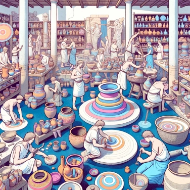 Spiega perché gli Etruschi dominavano così bene la tecnica della ceramica?
