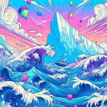 Spiega perché gli iceberg galleggiano nonostante siano fatti di ghiaccio?