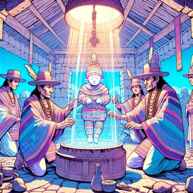 Spiega perché gli Inca praticavano il rituale della mummificazione dei bambini?