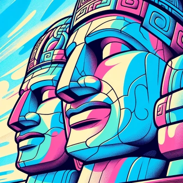 Spiega perché gli Indiani precolombiani scolpivano teste giganti in pietra?