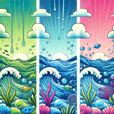 Spiega perché gli oceani hanno diversi livelli di salinità.