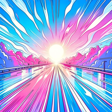 Spiega perché gli oggetti caldi sembrano sfocati attraverso superfici in movimento?