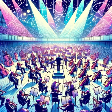 Spiega perché gli orchestri sinfonici hanno una disposizione specifica sul palco?