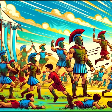 Spiega perché gli Spartani venivano addestrati fin dall'infanzia per la guerra?