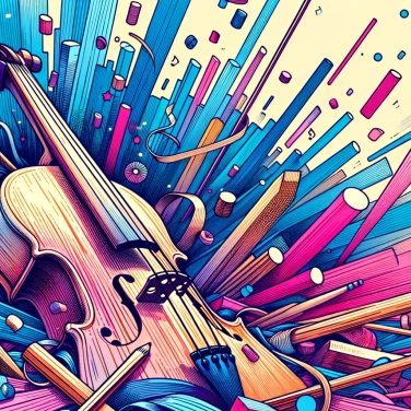 Spiega perché gli strumenti musicali in legno risuonano meglio di quelli in plastica?