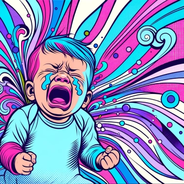 Spiega perché i bambini piangono?