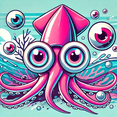 Spiega perché i calamari giganti hanno occhi così grandi?