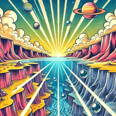 Spiega perché i canyon sottomarini sono paragonabili a quelli sulla terra?