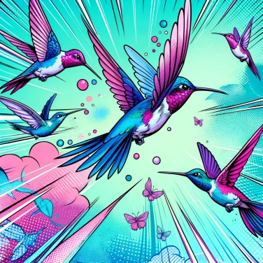 Spiega perché i colibrì non si scontrano in volo?