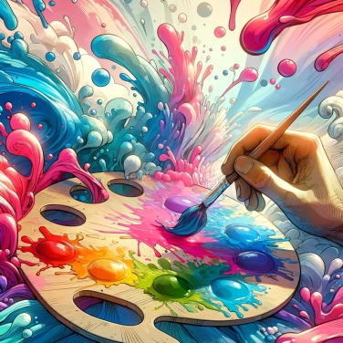 Spiega perché i colori cambiano quando si mescola della vernice?