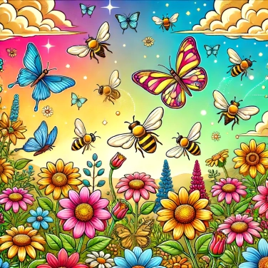 Spiega perché i colori vivaci attraggono gli insetti impollinatori?