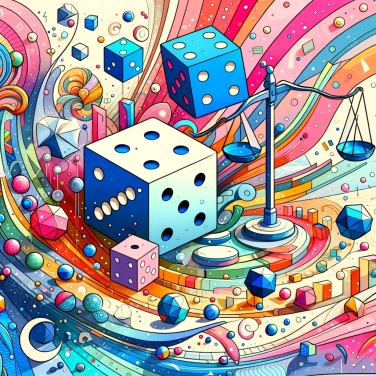 Spiega perché i dadi usati nei giochi d'azzardo sono spesso bilanciati in modo specifico?