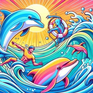 Spiega perché i delfini possono salvare gli esseri umani dall'annegamento?