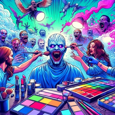 Spiega perché i film horror ricorrono a tecniche di trucco ed effetti speciali elaborati.