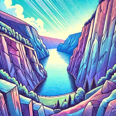 Spiega perché i fiordi norvegesi hanno pareti così ripide?