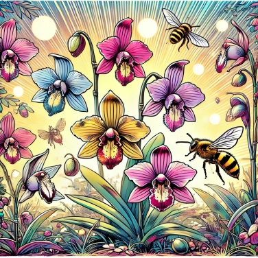 Spiega perché i fiori di alcune orchidee assomigliano a insetti?