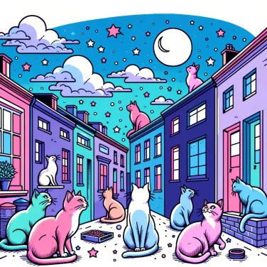 Spiega perché i gatti miagolano principalmente di notte?