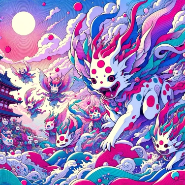 Spiega perché i giapponesi credono nei yokai (creature soprannaturali)?
